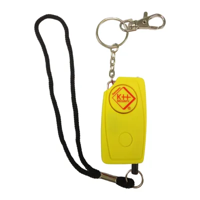 Personenschutzalarm 120 dB Soft Touch Gelb - Hier Kaufen! - KH Security