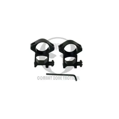 Anillas Altas de 25 mm para Rail Picatinny - COMBAT ZONE TACTICAL