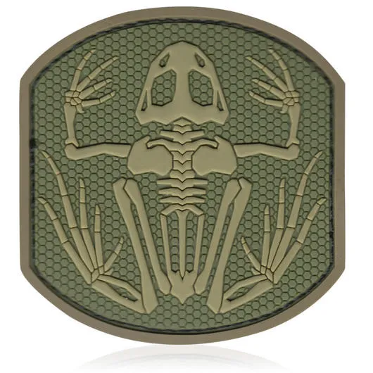 Mil-Spec Monkey 3D Rubber Patch Mit Klettfläche Frog Skeleton · Multicam
