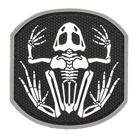 Mil-Spec Monkey 3D Rubber Patch Mit Klettfläche Frog Skeleton