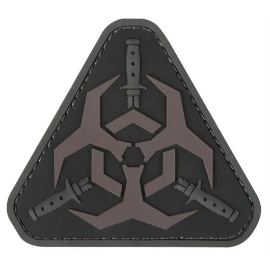 Mil-Spec Monkey 3D Rubber Patch Mit Klettfläche Outbreak Response DarkOps