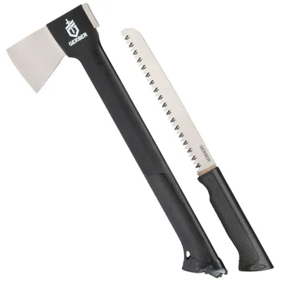 Outdooraxt & Säge Gator Axe Combo II Inkl. Nylonscheide - Gerber