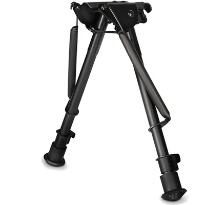 Fixed Bipod Metall Zweibein Für Riemenöse - Gummifüße 220 - 370 mm - Hawke