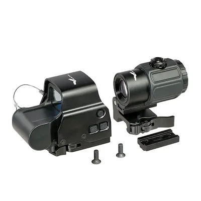 JS558 - Green-Dot Holosight Inkl. 3x Magnifier Set - JS Tactical