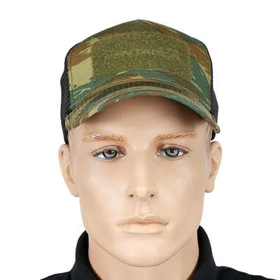 Baseball Cap Delta Tactical BB Mesh Mit Netzeinsatz Verstellbar Greek Lizard - Pentagon