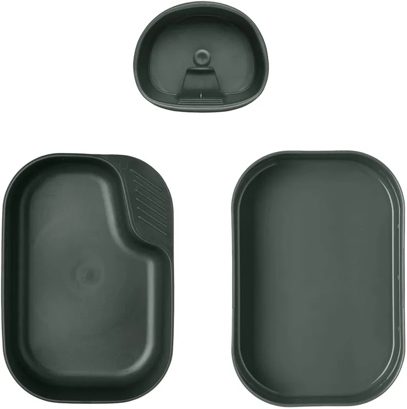 Wildo Camp A Box Basic Essgeschirr · Verde / OD