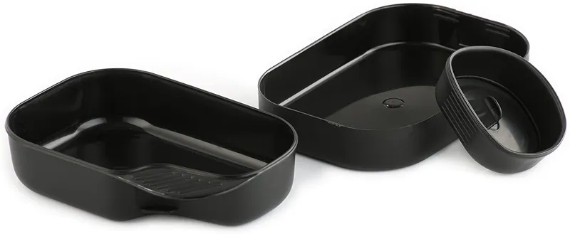 Wildo Camp A Box Basic Essgeschirr · Negro
