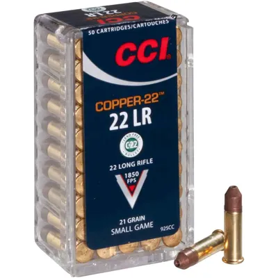 22 Lfb. Copper CHP 1,4g/21GRS.50SCHUSS - CCI