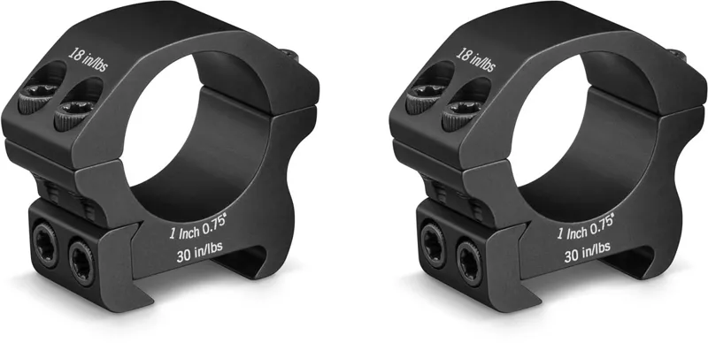 Vortex Optics Pro Series 1 Inch Ringe | Low