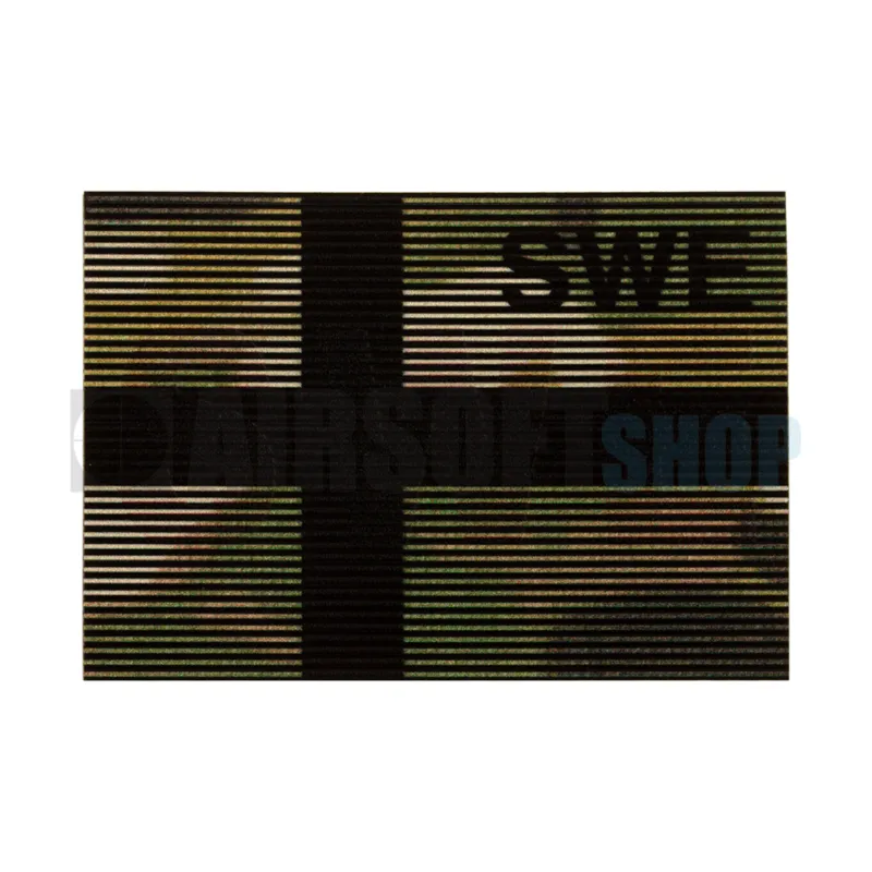 Clawgear Dual IR Flag Patch SWE (Sweden) · Multicam