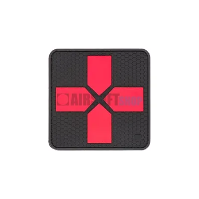Big Cross Medic Rubber Patch (Blackmedic) - JTG