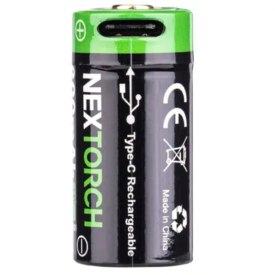 16340 LI-ION USB Battery - Nextorch