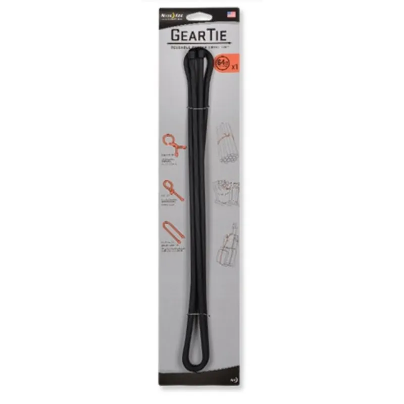 Nite Ize Gear Tie 64" · Negro