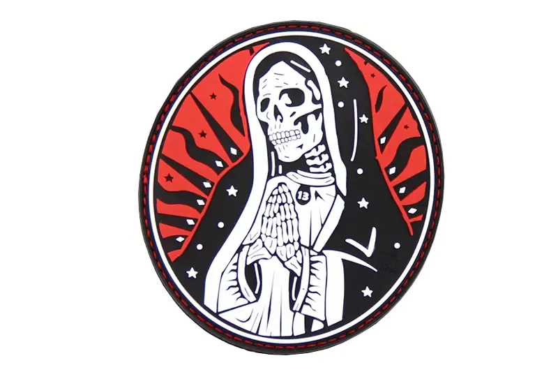 Patch PVC Santa Muerte COLOR