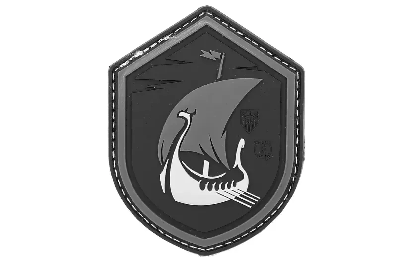 Patch PVC Viking Dragonboat Blackops