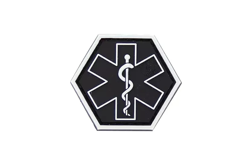 Patch PVC Paramedic Hexagon