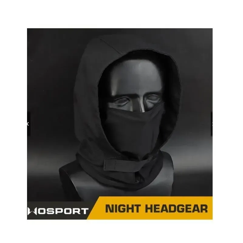 Balaclava o Night Headgear · Negro