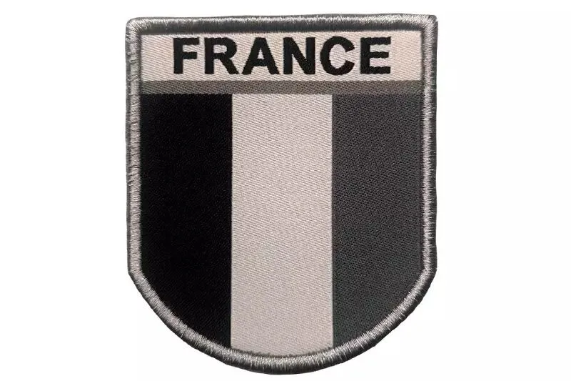 Patch Brodé France · Gris