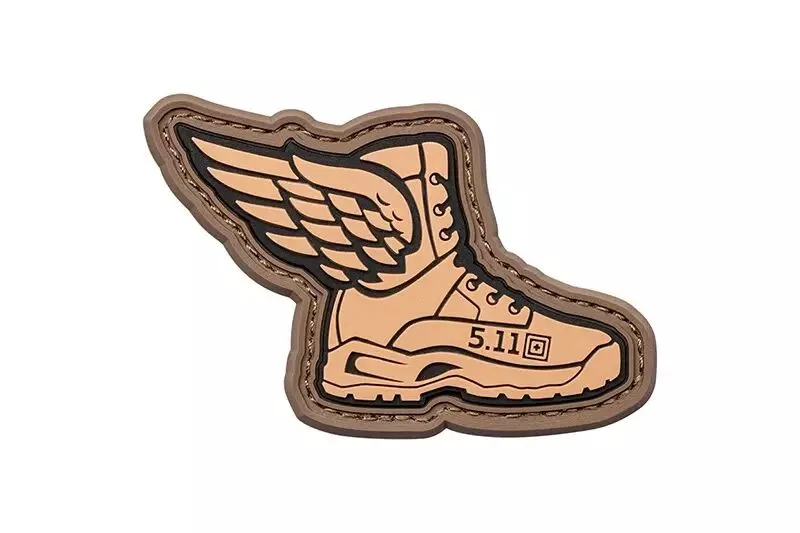Patch PVC Limité Winged Boots 5.11 · Coyote