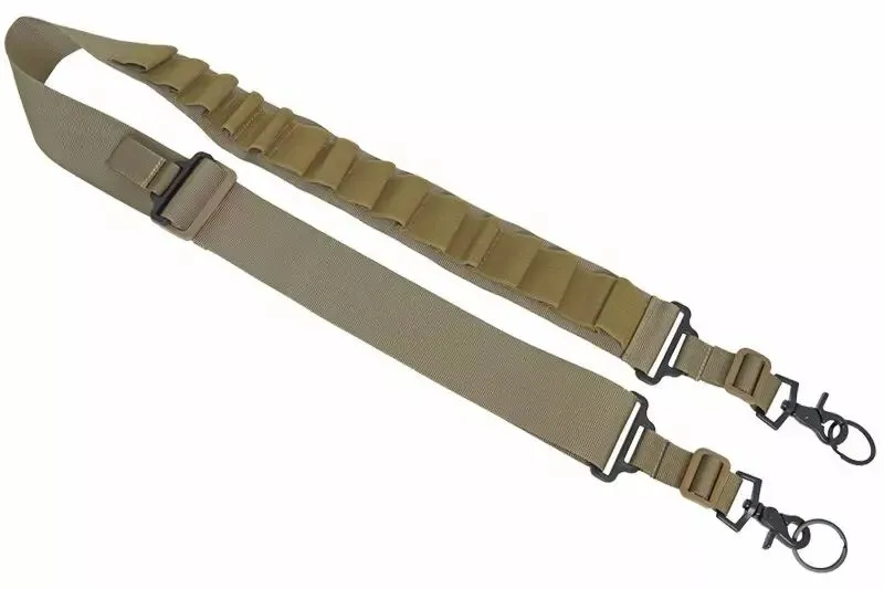 Sangle Cartouchière 2 Points Réglable · Tan / FDE