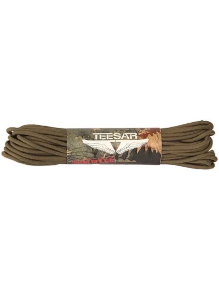 Teesar Σχοινί Αρτάνι Paracord Αλεξιπτώτου 30m · Coyote
