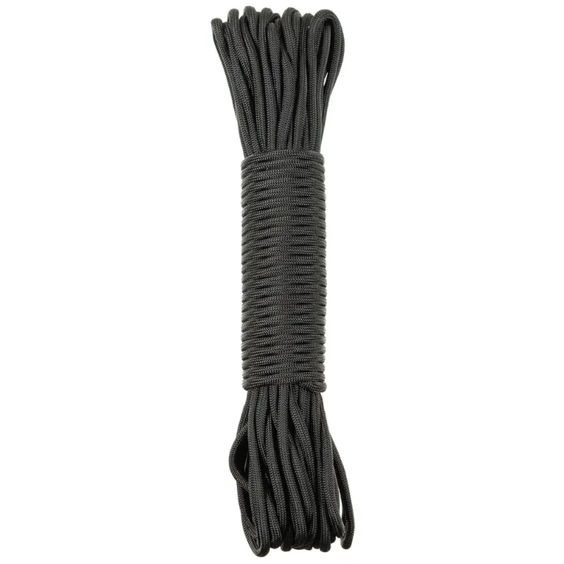 MFH Σχοινί Αρτάνι Paracord Μαύρο 30m