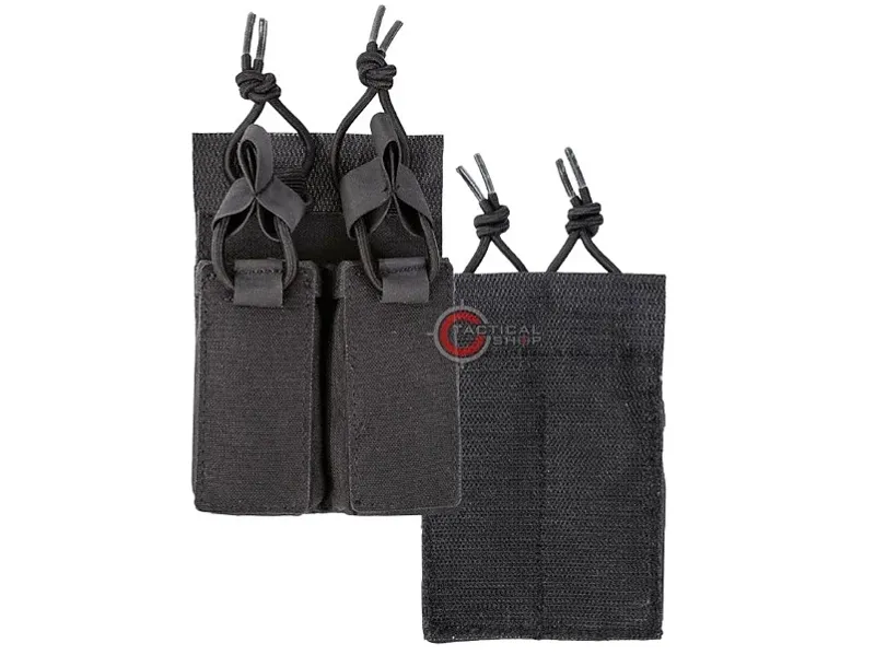Mil-Tec Διπλή Θήκη Γεμιστήρων Pistol Hook Back Μαύρη