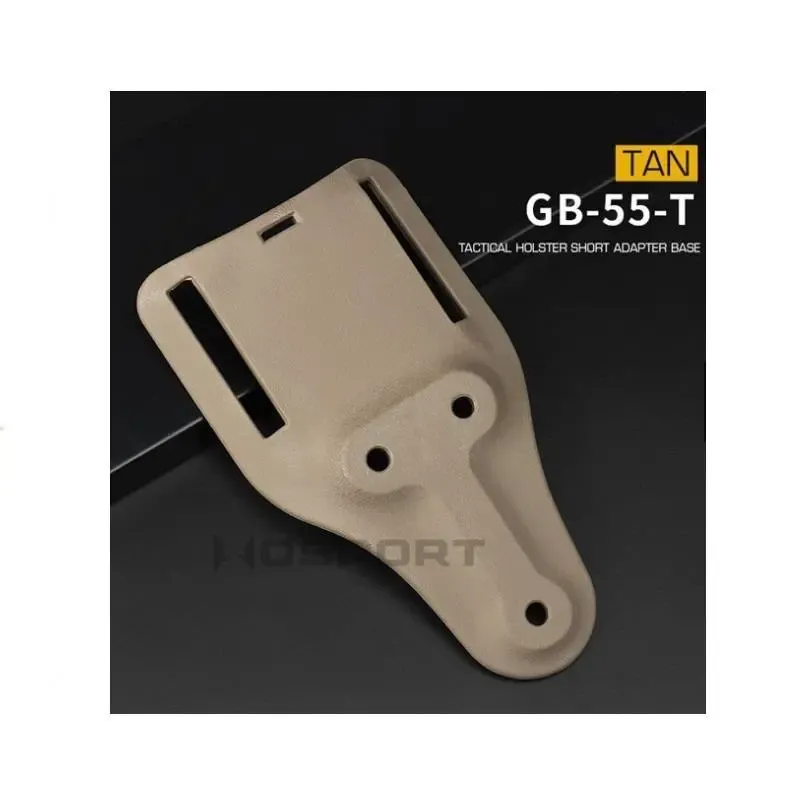Wosport Tactical Holster Short Adapter Base · Tan / FDE