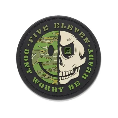 Don't Worry Be Ready Velcro Patch - 5.11 Tactical