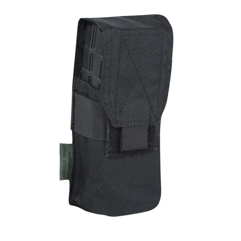 Warrior Assault Systems Single M4 Double MAG Pouch · Negro