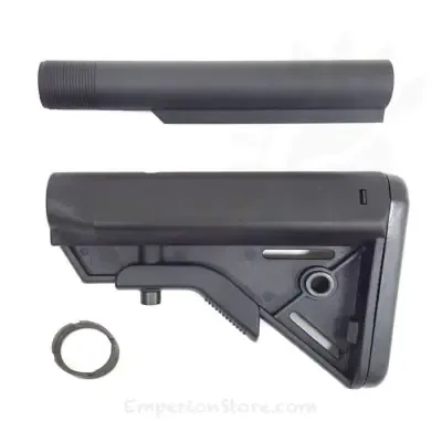 M4 Sopmod Stock with CNC 6 Pos Buffer Tube Marui MWS Version