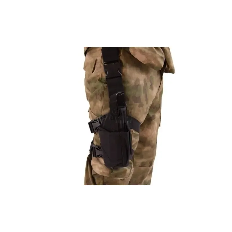 Pistolera Pierna Universal · Negro