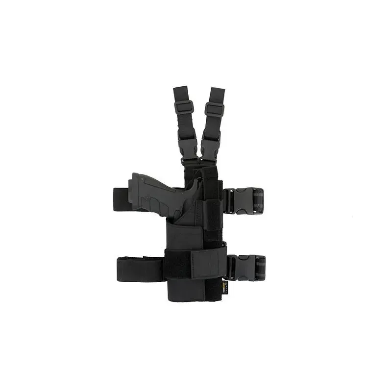Pistolera Pierna Universal · Negro