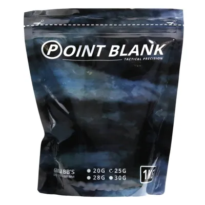 BBs 0.28g Point Blank 1kg - 101 Inc