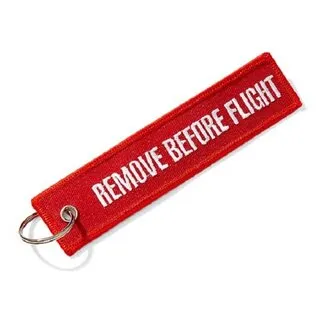 Sleutelhanger Remove Before Flight