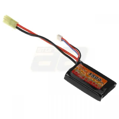 7.4V 1500mAh 20C Li-Po Battery PEQ - Small Tamiya - VB Power