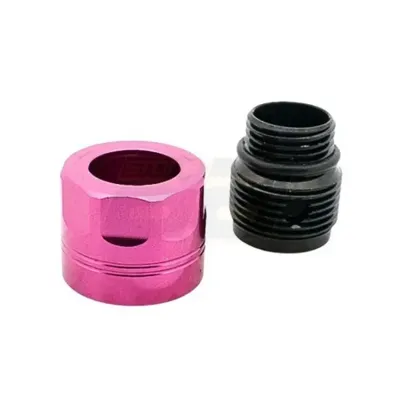 Thread Adapter Aluminum 11mm CW to 14mm CCW Type A - Magenta - Dr.Black
