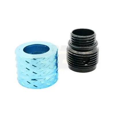 Thread Adapter Aluminum 11mm CW to 14mm CCW Type B - Aqua - Dr.Black