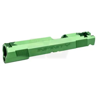 Dr.Black Marui Hi-Capa 5.1 GBB Slide INF Type Aluminum - Green