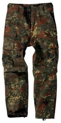 Dětské Maskáčové Kalhoty - Zip-Off - Mil-Tec (Německo) - MLT
