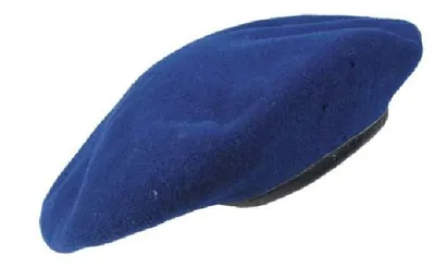 Baret Bundeswehr - Modrá - Orig - Armádní originál