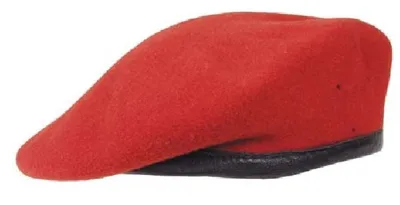Baret Bundeswehr - Červená - Orig - Armádní originál