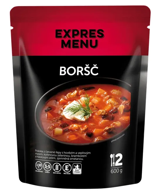 Expres menu Boršč (2 Porce) - 600g