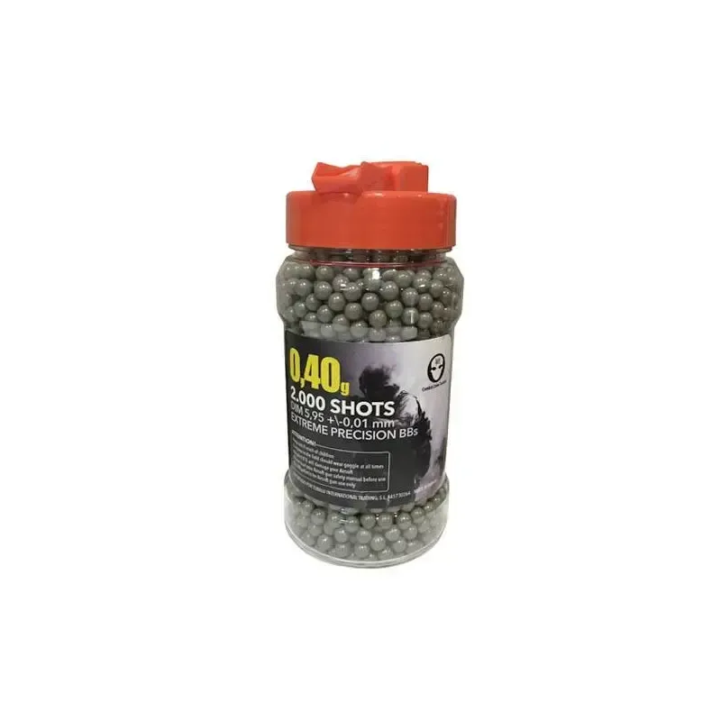 Bote 2000 BBs 0,40 g · Gris