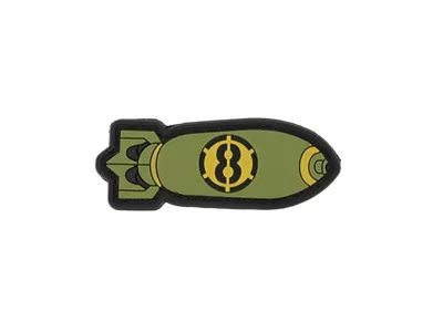 Nášivka Na Suchý Zip BOMB - 8Fields