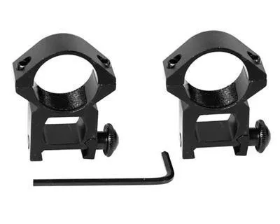 Vysoké Montážní Kroužky 25mm Na RIS - PCS