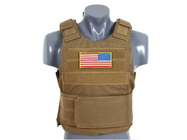 8Fields Vesta PT Tactical Body Armor · Coyote