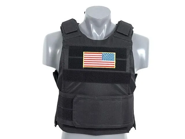 8Fields Vesta PT Tactical Body Armor · Negro