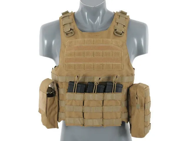 8Fields Taktická Vesta AAV FSBE V.2 · Tan / FDE