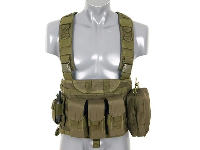 8Fields Replika Vesty Commando Recon Chest Harness · Verde / OD